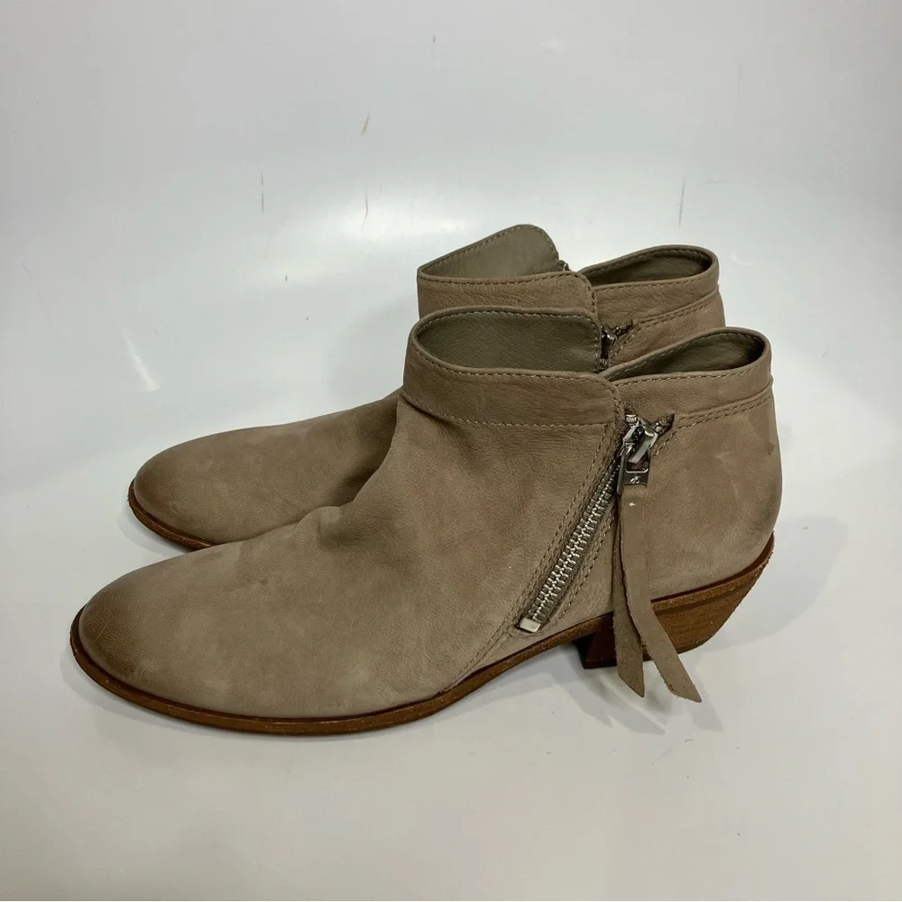 Sam‎ Edelman tan leather ankle boots size 6